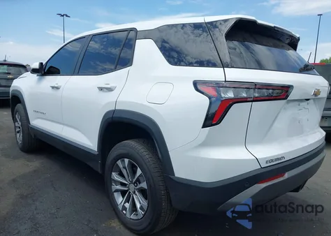 2025 Chevrolet Equinox Fwd Lt из США, поврежденный, VIN 3GNAXHEGXSL198698